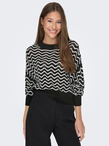 JDY Sweater 'RITA' in Black: front