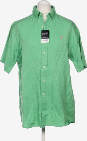 Polo Ralph Lauren Button Up Shirt in L in Green: front