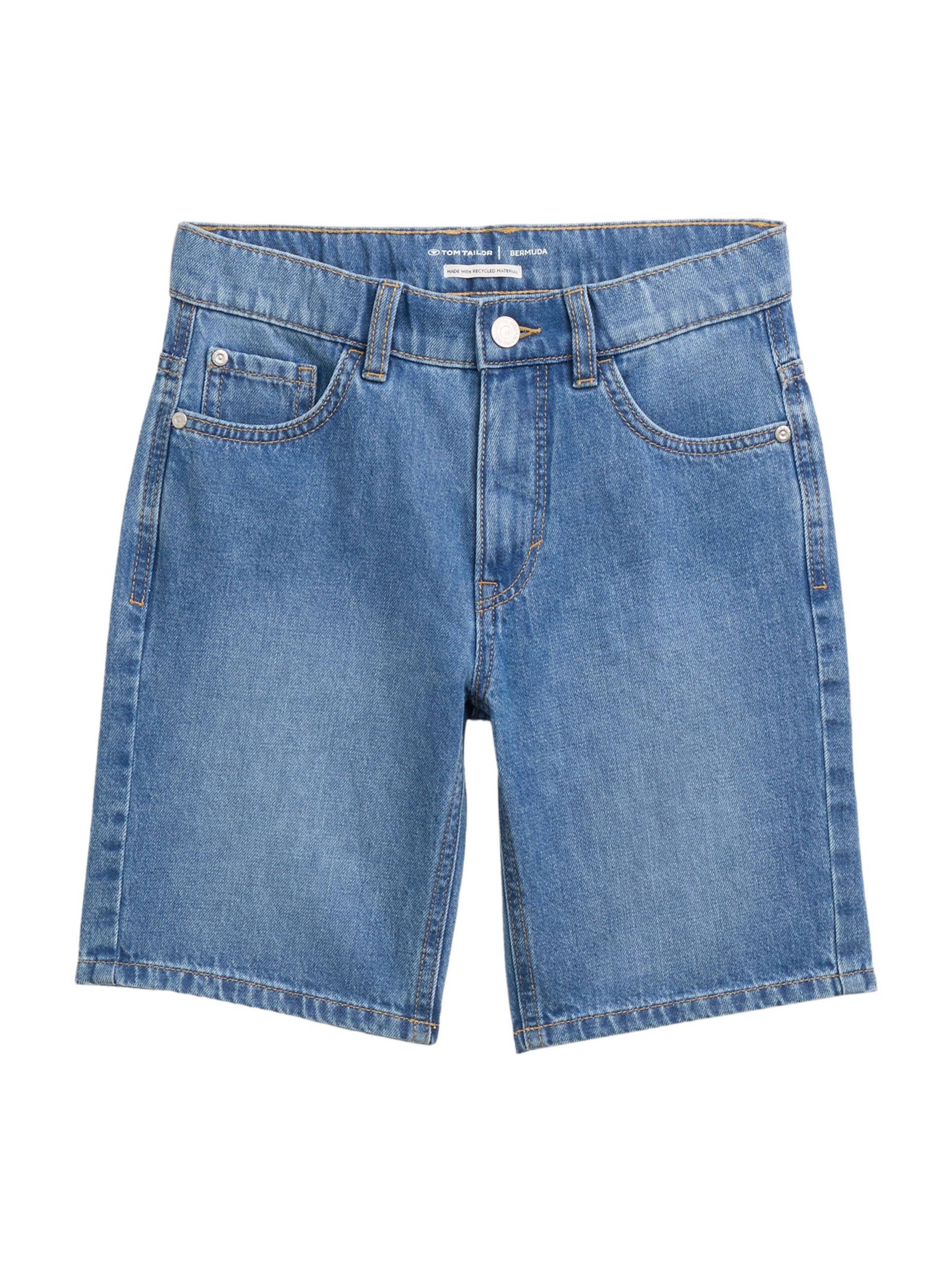 TOM TAILOR Regular Shorts 'Jim' in Blau: Vorderseite