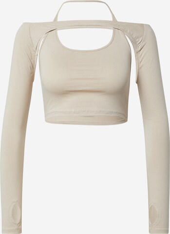 T-shirt 'Brandy' Motel en beige : devant