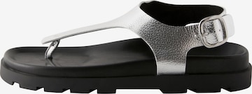 Séparateur d'orteils Next en argent : devant