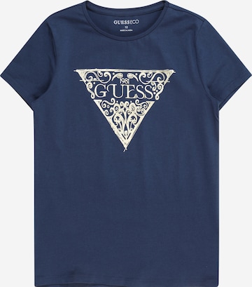 GUESS Shirt in Blue: front