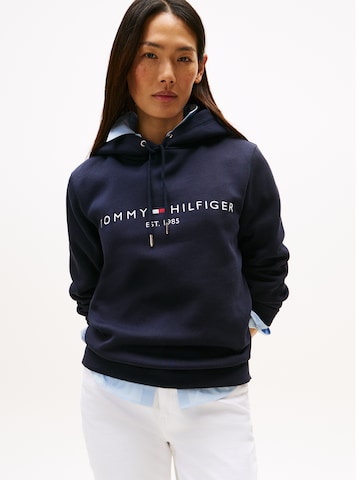 Sweat-shirt TOMMY HILFIGER en bleu : devant