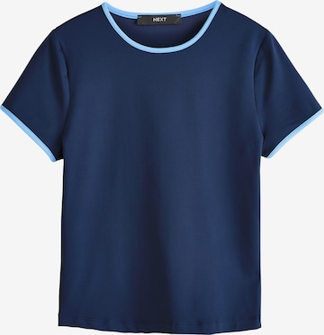 T-shirt Next en bleu : devant