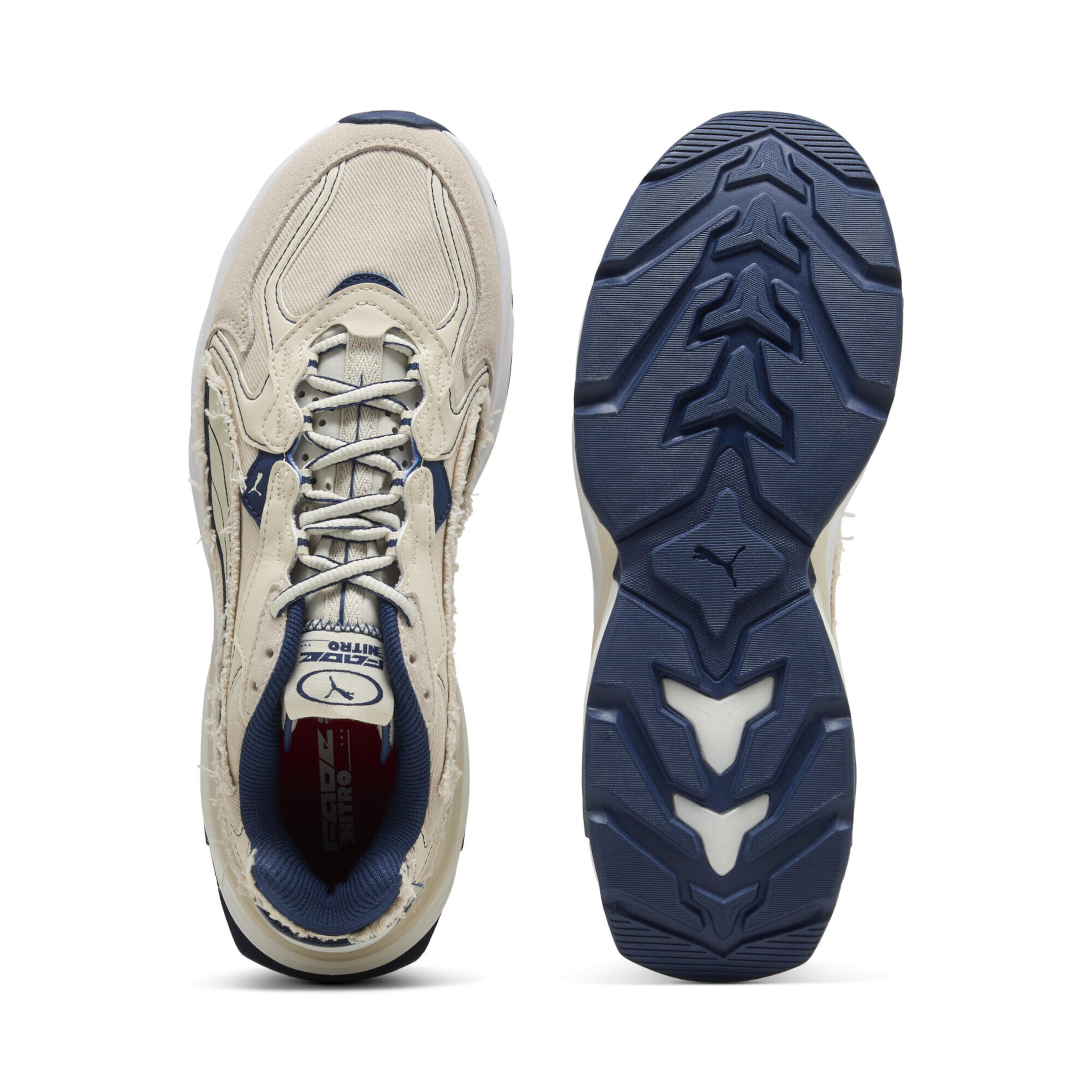 PUMA Platform trainers in White
