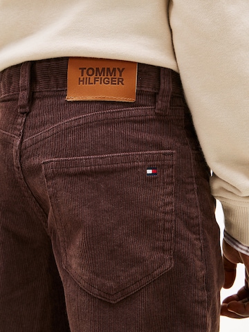 TOMMY HILFIGER Loosefit Hose in Braun