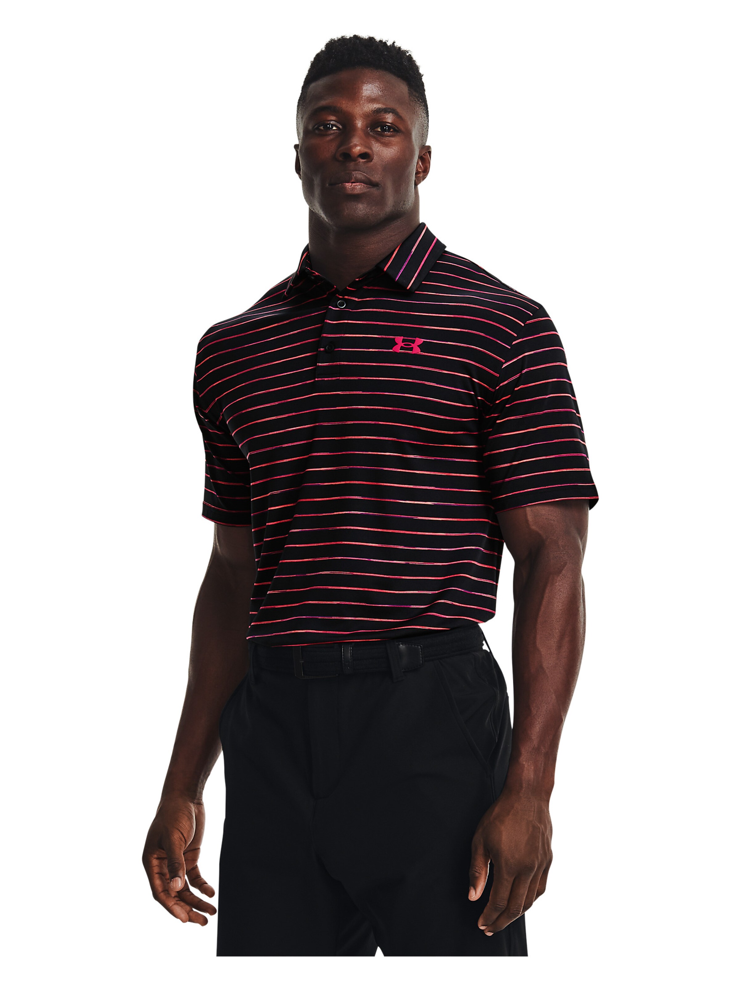Männer Sportbekleidung UNDER ARMOUR Funktionsshirt 'Playoff Polo' in Schwarz - TL78061 Männer Sportbekleidung UNDER ARMOUR Funktionsshirt 'Playoff Polo' in Schwarz - TL78061