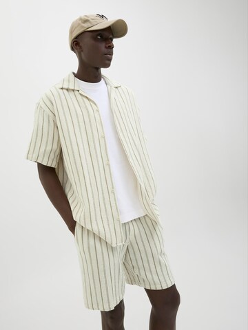 JACK & JONES Comfort fit Overhemd 'JORCoba' in Groen