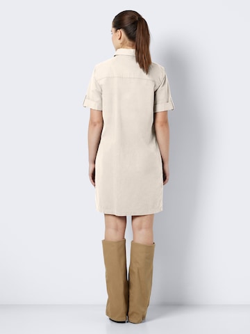 Noisy may Shirt Dress 'NEW SIGNE' in Beige