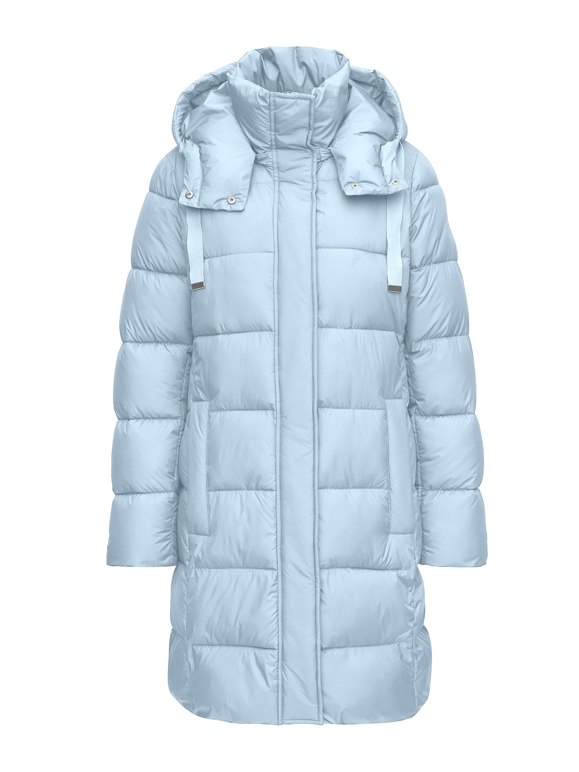 MANISA Winterparka 'Steppmantel'‌‌‌‌‌‌‌‌ in Blau: Vorderseite