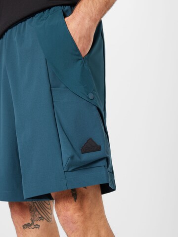ADIDAS SPORTSWEAR Regular Sportshorts 'City Escape' in Blau
