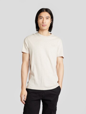 Superdry T-Shirt in Beige: predná strana