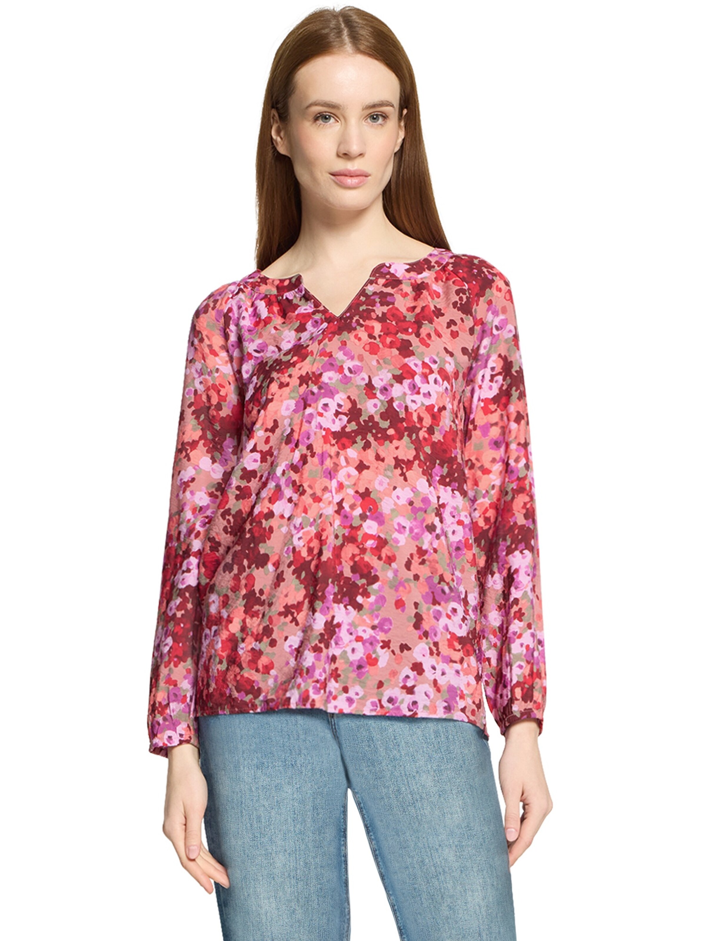 Cartoon - Blusa en lila: frente