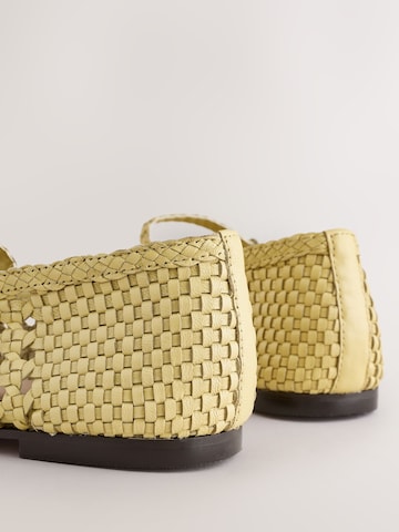 Ballerines à lanières 'Forever Comfort' Next en jaune