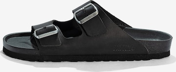 juoda Bayton Šlepetės 'ATLAS ': priekis