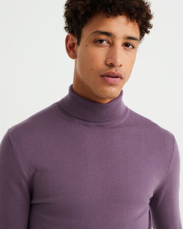 WE Fashion Sweater in Purple