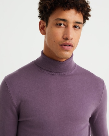 WE Fashion Sweter w kolorze fioletowy
