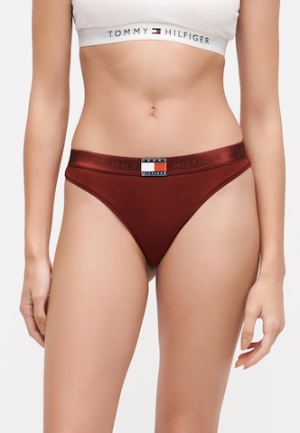 Tommy Hilfiger Underwear Στρινγκ 'Heritage' σε κόκκινο: μπροστά