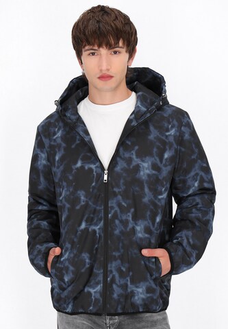 MO - Chaqueta de entretiempo en negro: frente