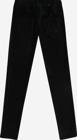 UNITED COLORS OF BENETTON Slim fit Trousers in Black