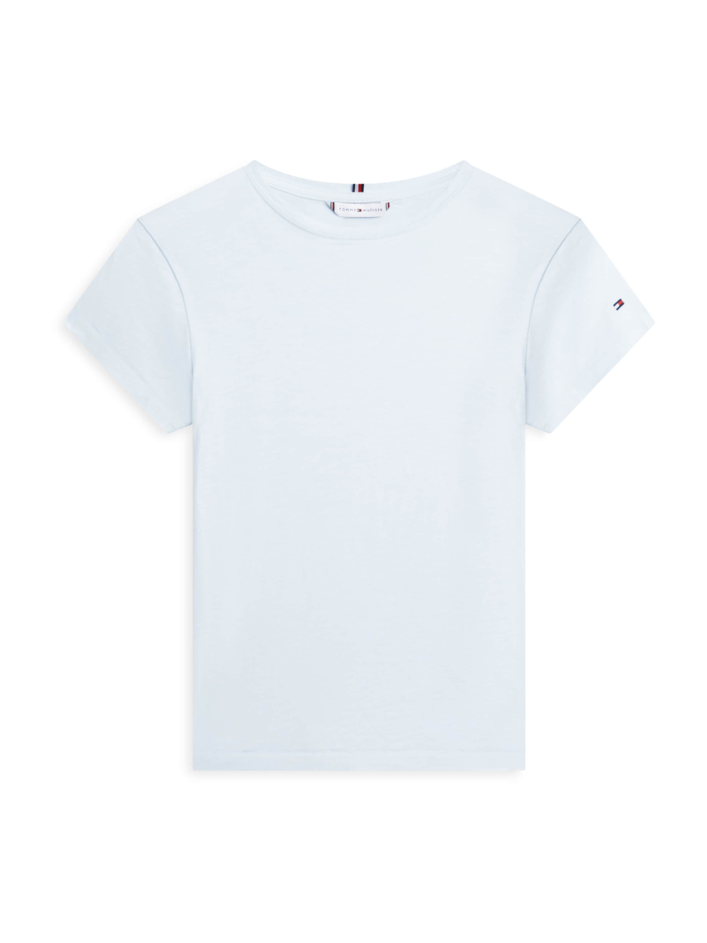 TOMMY HILFIGER T-shirt i blå: framsida