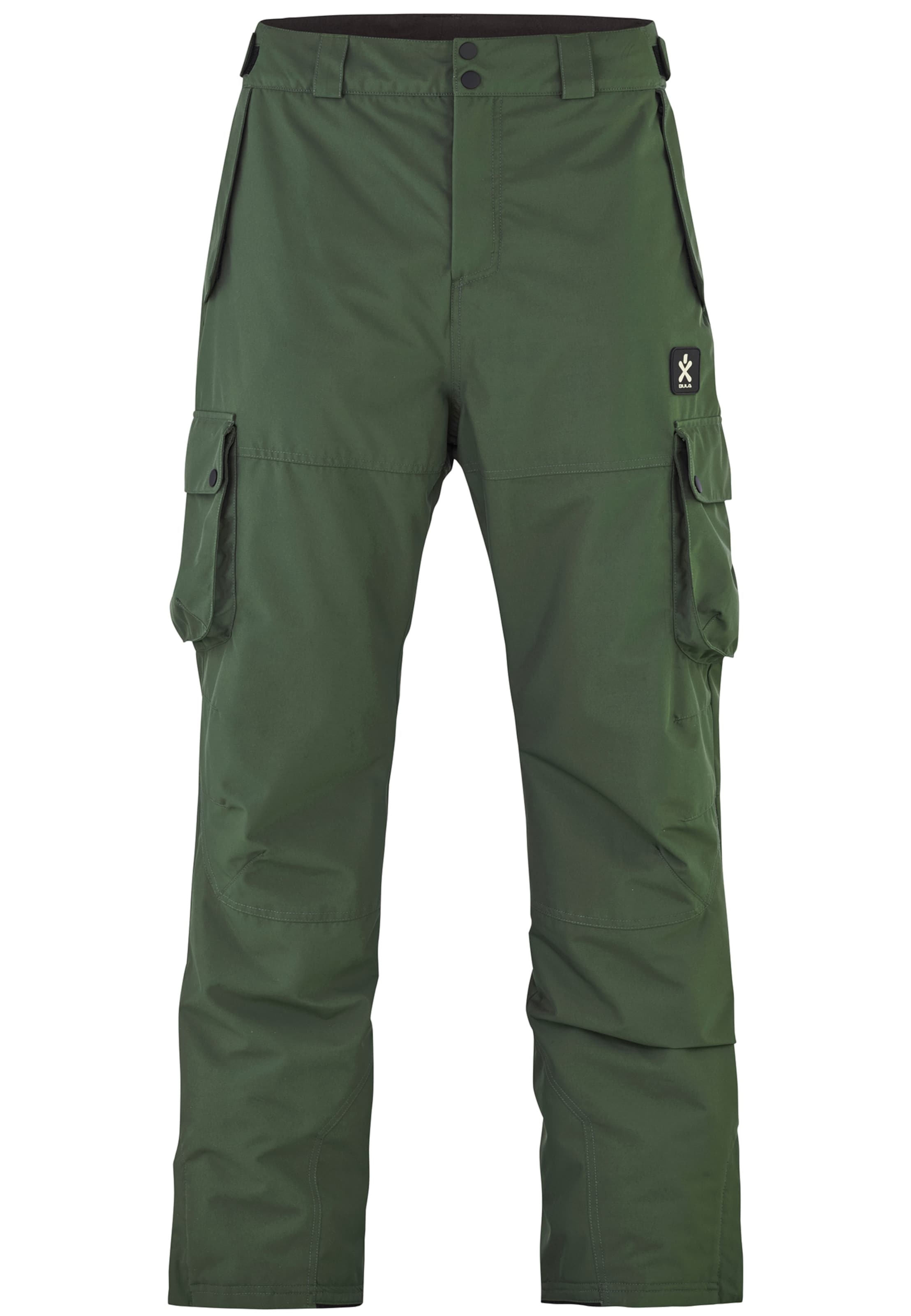 BULA Workout Pants in Green: front