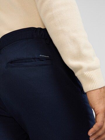 Pittman Slimfit Chinohose 'Andrew' in Blau
