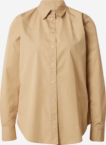 Lauren Ralph Lauren Blouse in Beige: voorkant