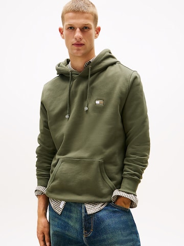 Tommy Jeans Tréning póló - zöld: elől