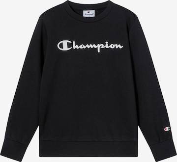 Champion Authentic Athletic Apparel Sweatshirt in Schwarz: Vorderseite