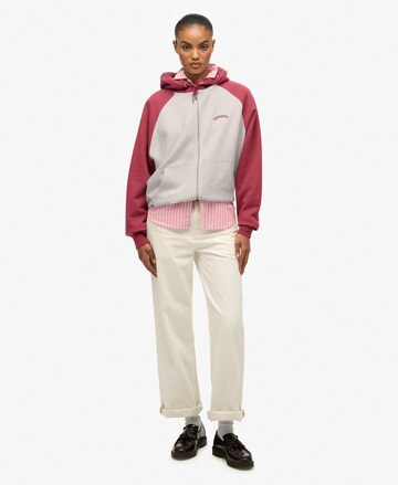Veste de survêtement Superdry en gris