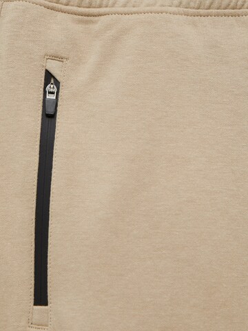 Pull&Bear Tapered Hose in Beige