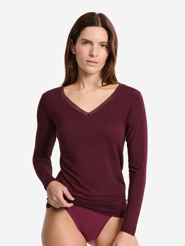 ETAM Unterhemd 'Warme Up Lace' in Rot