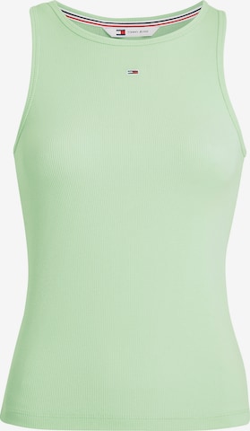 Tommy Jeans Top 'Essential' in Green: front