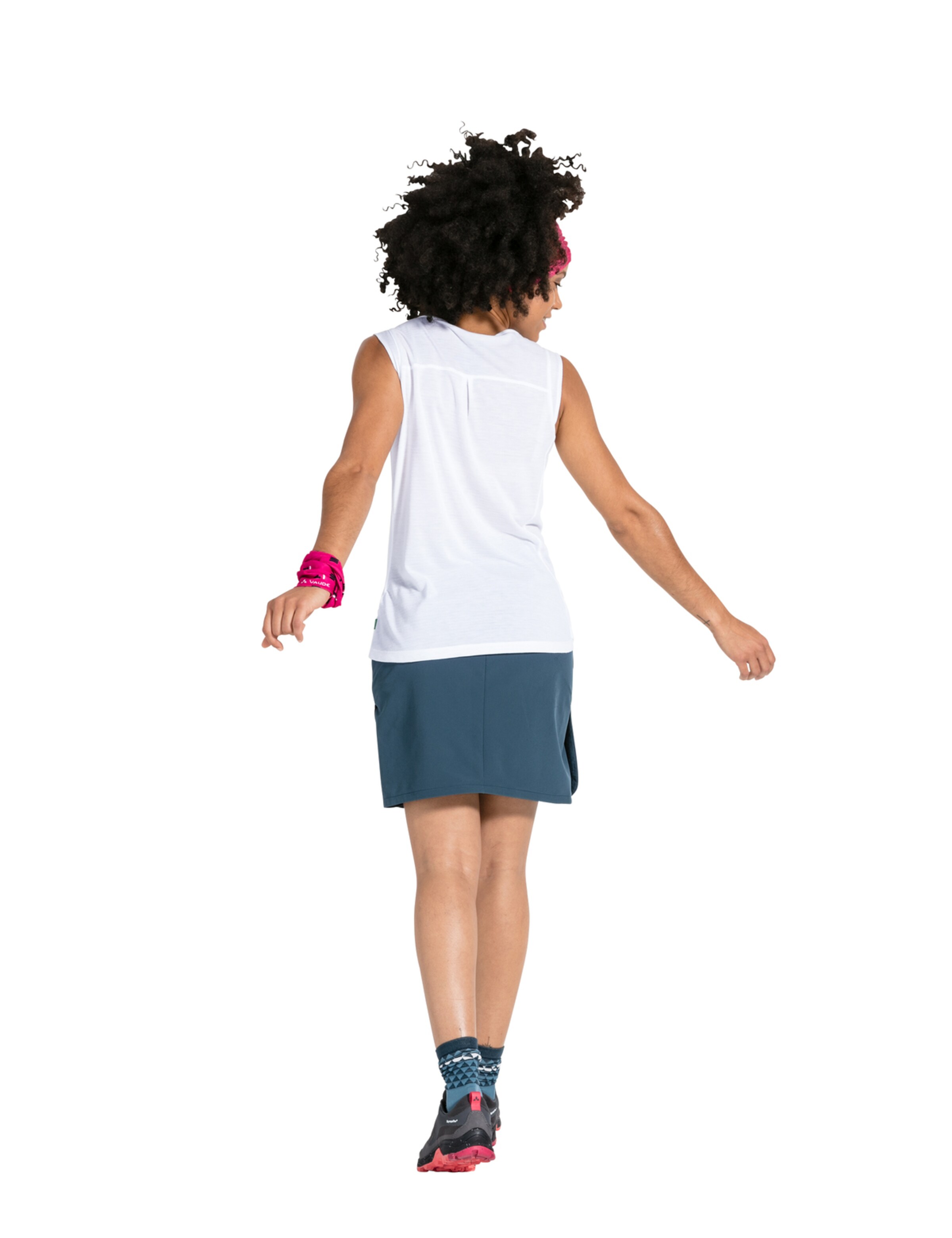 VAUDE Sports top 'Skomer' in White