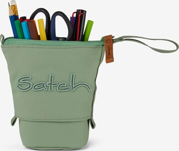Satch Bag 'Federmäppchen Pencil Slider' in Green: front