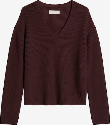 Pull-over Marc O'Polo en rouge : devant