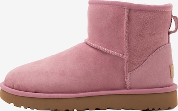 UGG Botki 'Classic Mini II' w kolorze różowy: przód