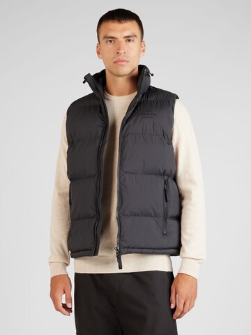 Gilet 'Jun' MADS NORGAARD COPENHAGEN en noir : devant