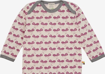 loud + proud Shirt 'Ameisen' in Purple: front