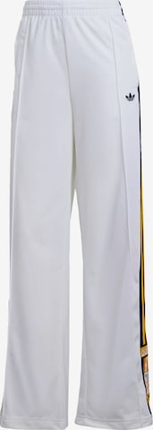 Loosefit Pantaloni 'Adibreak' di ADIDAS ORIGINALS in bianco: frontale