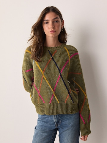 žalia Next Megztinis: priekis