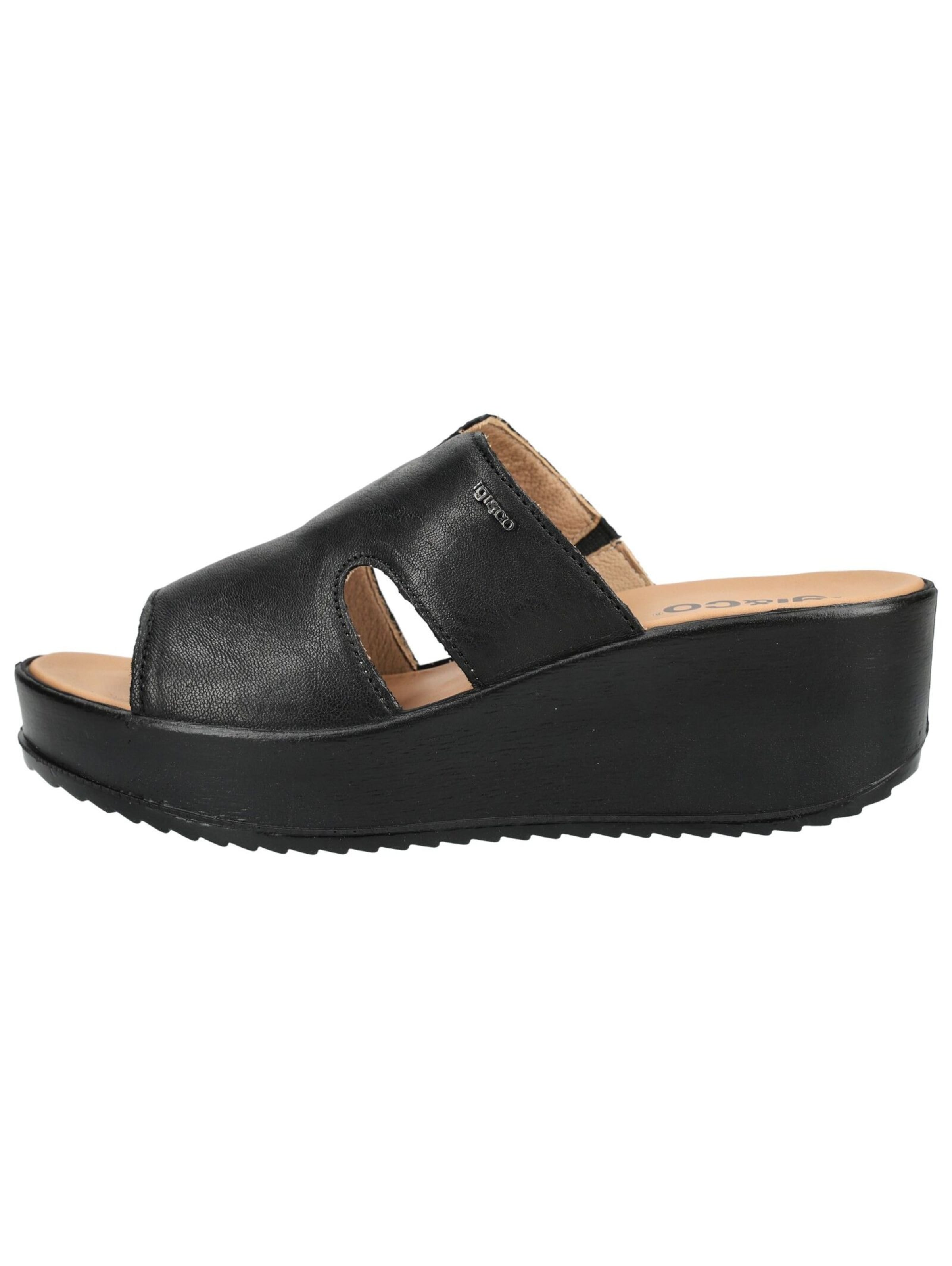 IGI&CO Pantolette in Schwarz