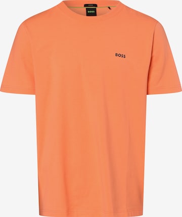 BOSS Shirt ' Tee ' in Rood: voorkant