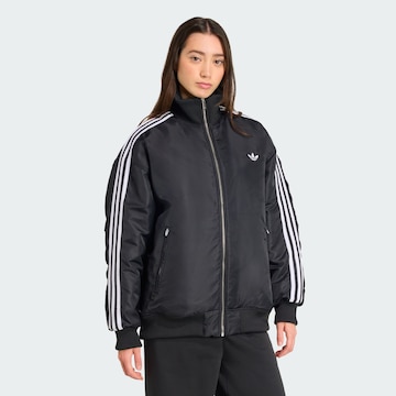 ADIDAS ORIGINALS Between-season jacket 'Firebird' in Black: front