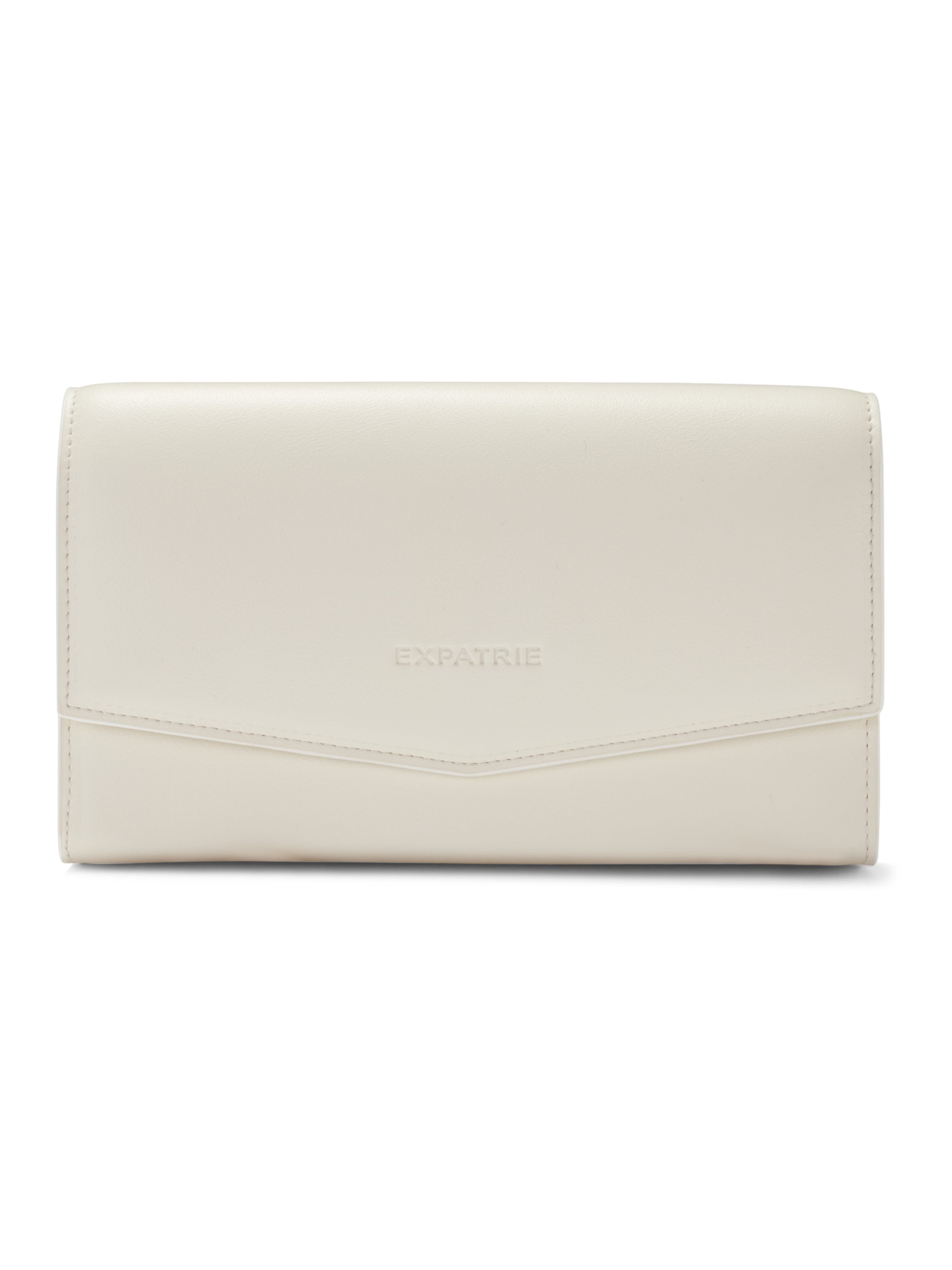 Expatrié - Bolso de noche 'Camille' en blanco
