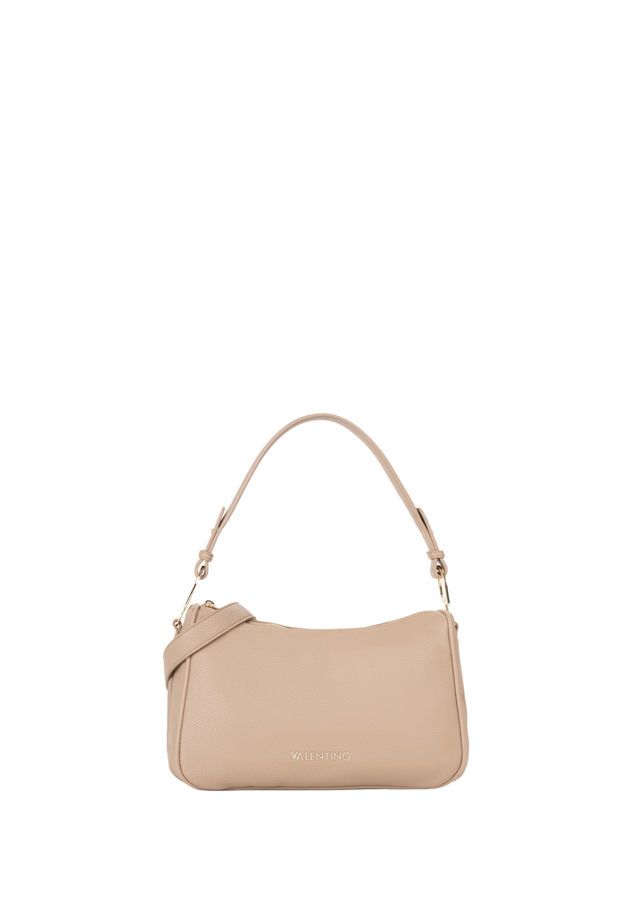 VALENTINO - Mala de ombro 'THAOE RE' em bege: frente