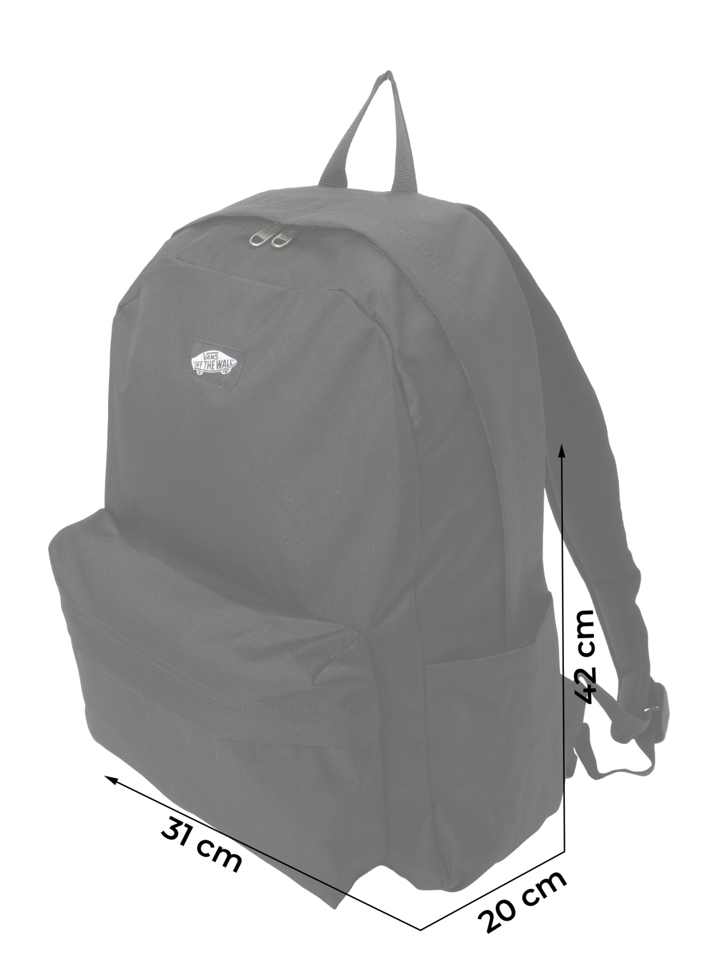 VANS - Mochila 'Old Skool' en negro