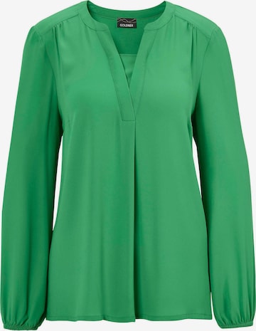 Chemisier Goldner en vert : devant