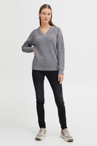 Oxmo Pullover in Grau: predná strana